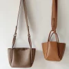 Elena Handbags Soft Leather Bucket Bag