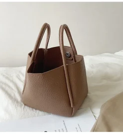 Elena Handbags Soft Leather Bucket Bag