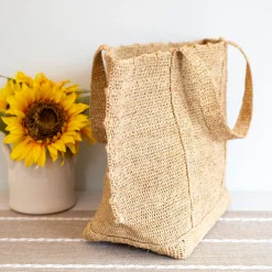Elena Handbags Soft Raffia Woven Summer Straw Shoulder Bag