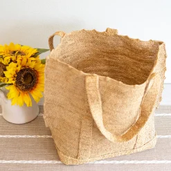 Elena Handbags Soft Raffia Woven Summer Straw Shoulder Bag