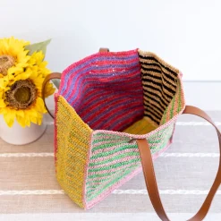 Elena Handbags Soft Raffia Summer Beach Straw Shoulder Bag