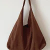Elena Handbags Soft Suede Shoulder Bag