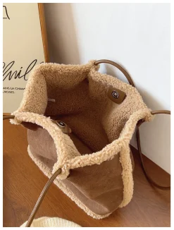 Elena Handbags Soft Suede Shoulder Bag