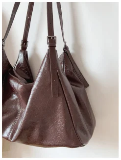 Elena Handbags Soft Suede Shoulder Bag