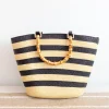 Elena Handbags Straw Basket Bag Summer Tote