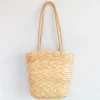 Elena Handbags Straw Basket Summer Tote