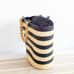 Elena Handbags Straw Basket Bag Summer Tote