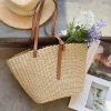 Elena Handbags Straw Shell Basket Summer Tote