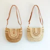 Elena Handbags Straw Woven Crossbody Bag