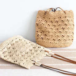 Elena Handbags Straw Woven Tote