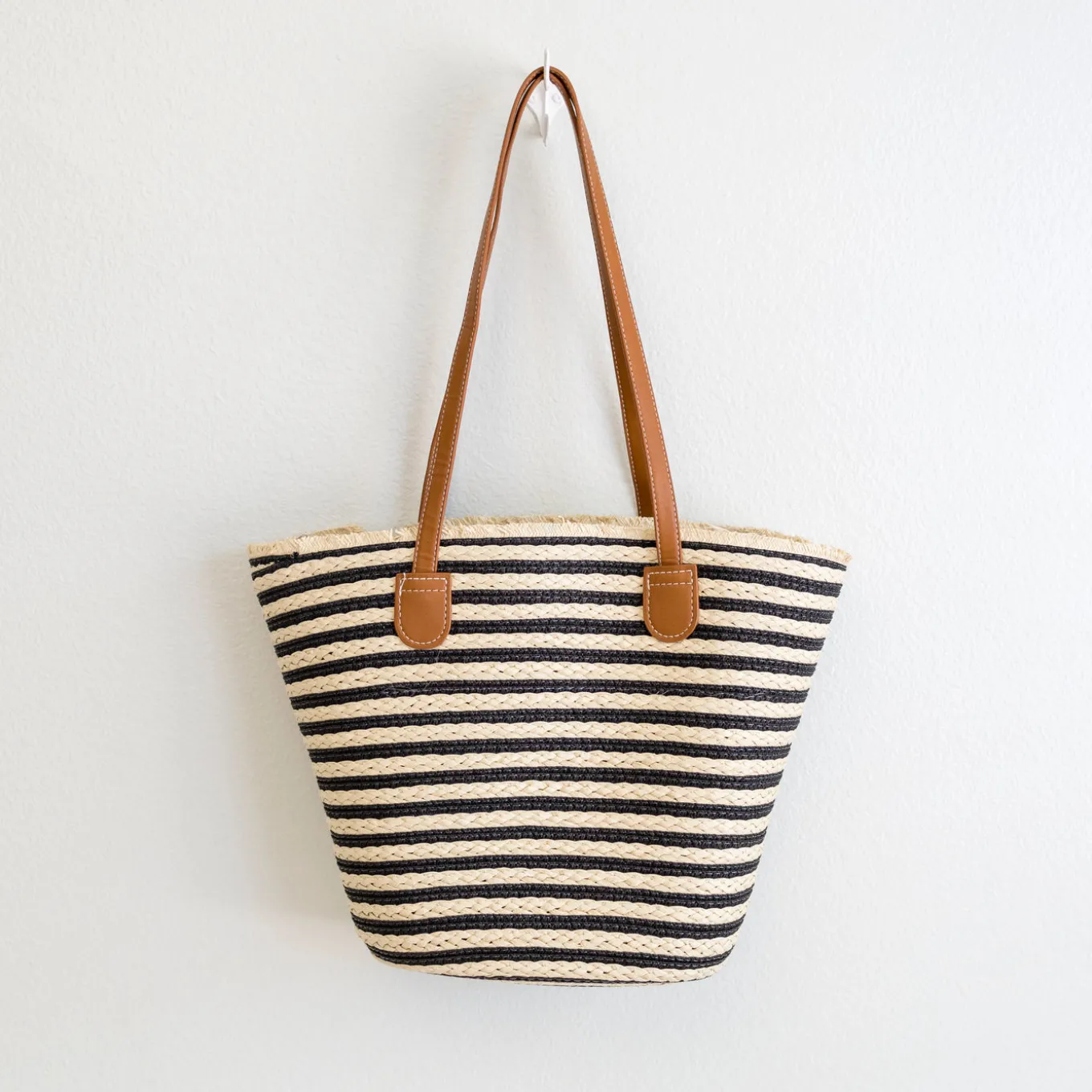 Elena Handbags Summer Basket Tote Bag