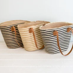 Elena Handbags Summer Basket Tote Bag