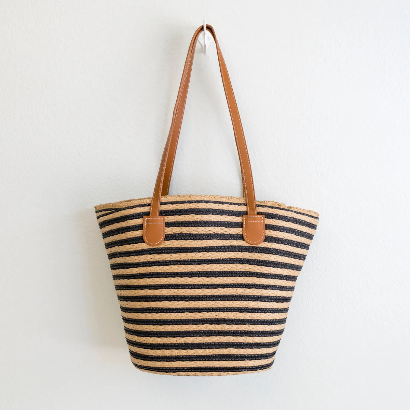 Elena Handbags Summer Basket Tote Bag