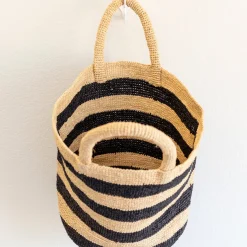 Elena Handbags Summer Fashion Raffia Basket Bag