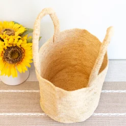 Elena Handbags Summer Fashion Raffia Basket Bag