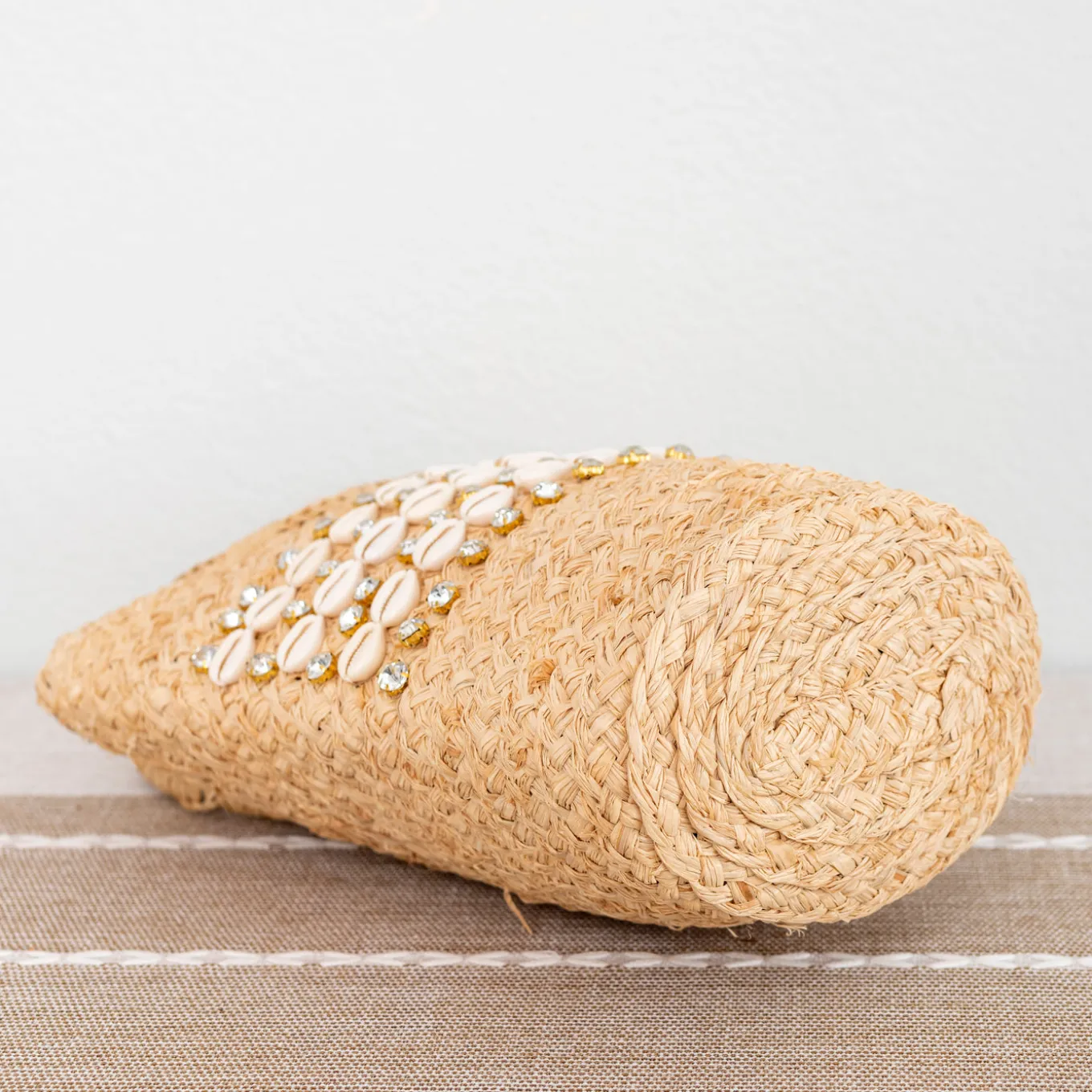 Elena Handbags Summer Raffia Straw Beach Basket Handbag