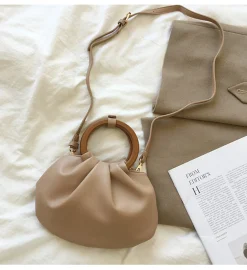 Elena Handbags Top Handle Soft Leather Bag