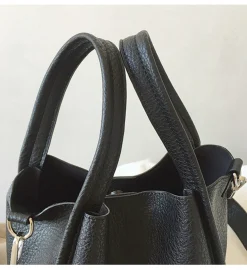 Elena Handbags Ultra Soft Leather Bucket Bag