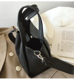 Elena Handbags Ultra Soft Leather Bucket Bag