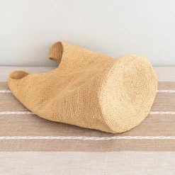 Elena Handbags Women's Raffia Straw Basket Shoulder Bag