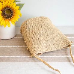 Elena Handbags Women's Raffia Straw Crossbody Bag