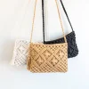 Elena Handbags Woven Macrame Crossbody Purse