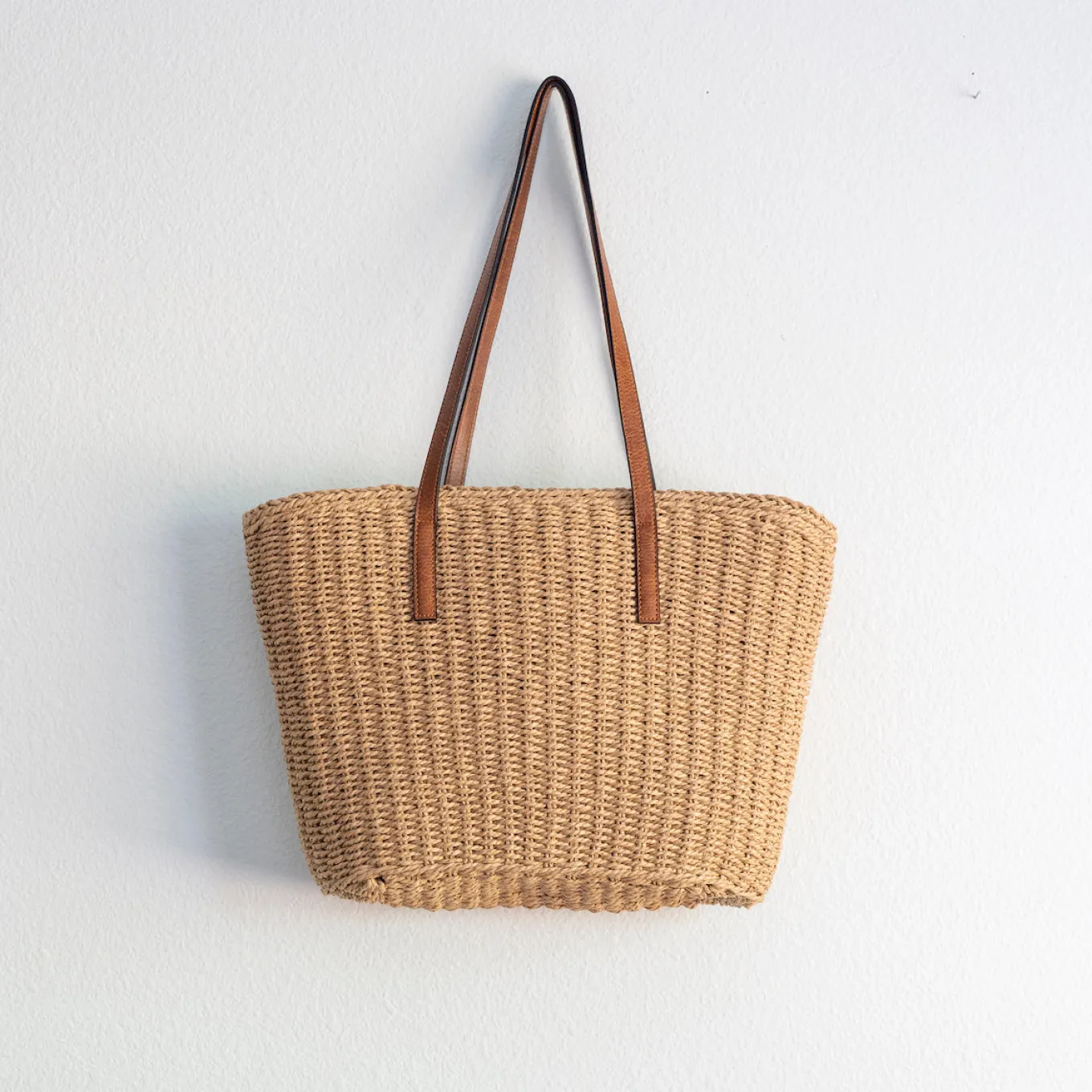 Elena Handbags Woven Straw Market Tote Summer Fashion Bag